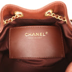 Mini 25 Hobo Bag Brown Caviar Antique Gold Hardware