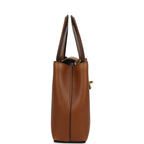 Small Kelly Shopper Camel Caviar Gold Hardware