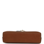 Small Kelly Shopper Camel Caviar Gold Hardware