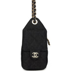 Mini 25 Hobo Bag Dark Blue Denim Light Gold Hardware