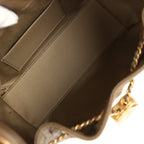 Mini 25 Hobo Bag Dark Khaki Caviar Antique Gold Hardware