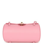 Preppy Coco Bowling Bag Pink Shiny Caviar Brushed Gold Hardware
