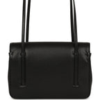 Small Preppy Coco Flap Bag Black Shiny Caviar Brushed Gold Hardware