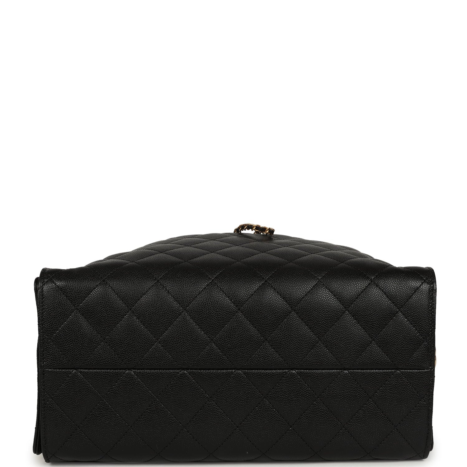 Medium 25 Hobo Bag Black Caviar Antique Gold Hardware