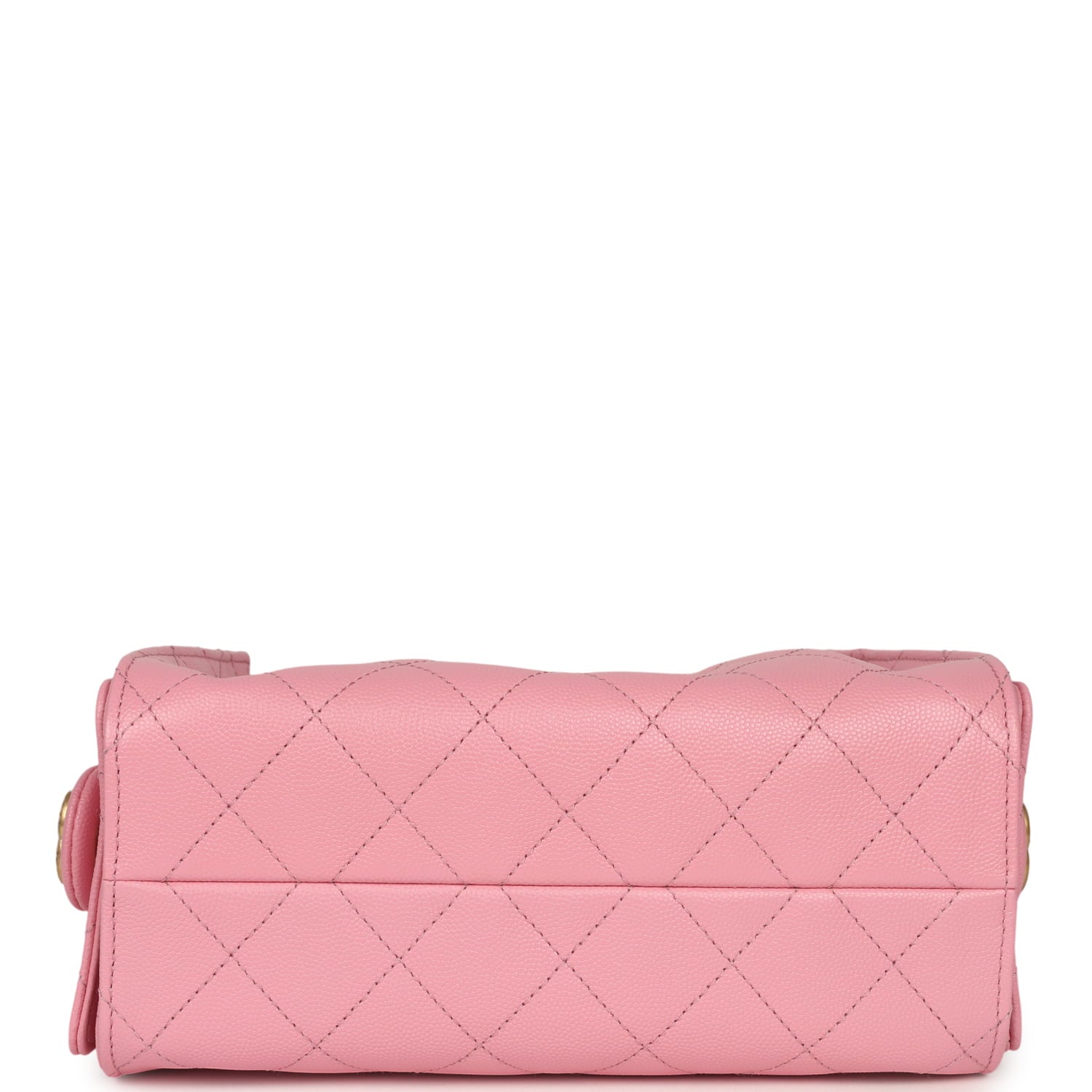 Mini 25 Hobo Bag Pink Caviar Antique Gold Hardware