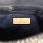 Small Westminster Pearl Flap Bag Black, Gold, White Tweed Brushed Gold Hardware