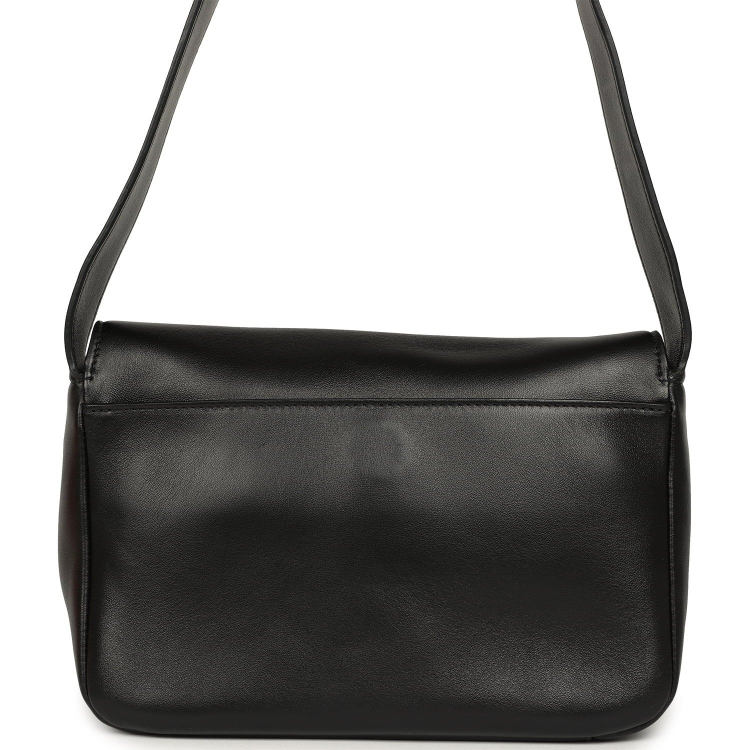 CC Messenger Bag Black Lambskin Gold Hardware