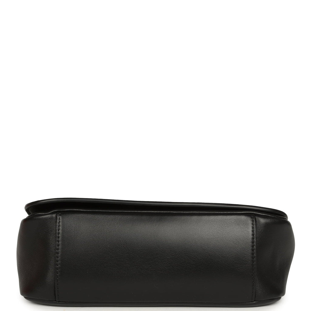 CC Messenger Bag Black Lambskin Gold Hardware