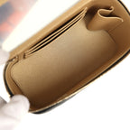 Small Pearl Crush Vanity Case Black Lambskin Brushed Gold Hardware