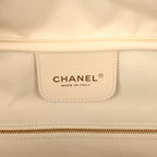 Maxi "Perfect Bowling" Bag Dark Beige Suede Gold Hardware