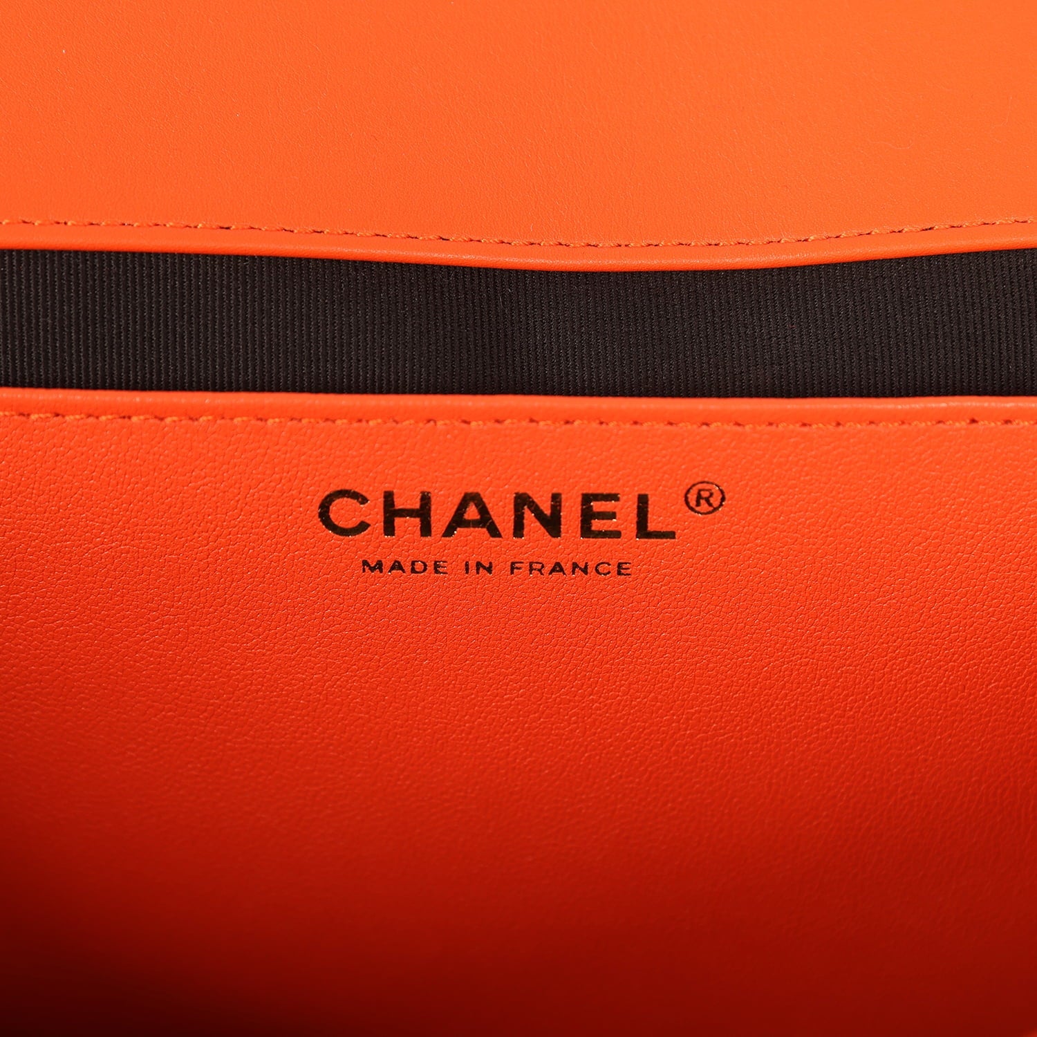 Chanel Maxi Coco Beach Stripe Flap Bag Orange, White and Black Raffia Gold Hardware