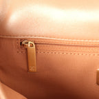 Medium 19 Flap Bag Pearly Beige Shiny Lambskin Mixed Metal Hardware