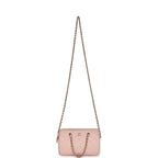 Mini Timeless Classic Barrel Bag with Chain Light Pink Shiny Caviar Light Gold Hardware