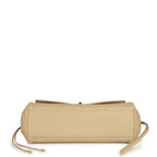 Small "Urban Essential" East West Shopping Tote Light Beige Caviar Gold Hardware