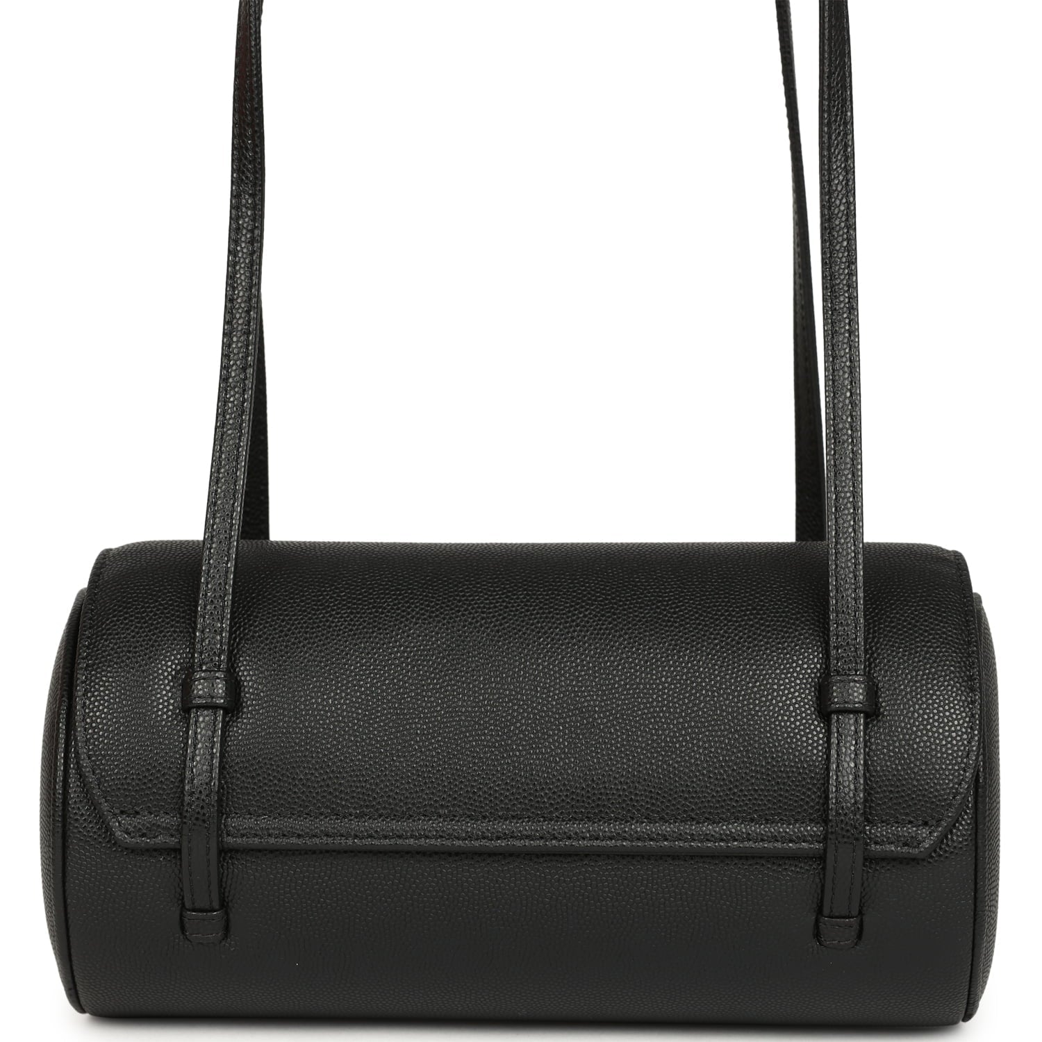 Preppy Coco Bowling Bag Black Shiny Caviar Brushed Gold Hardware