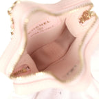 Star Charm Light Pink Lambskin Gold Hardware