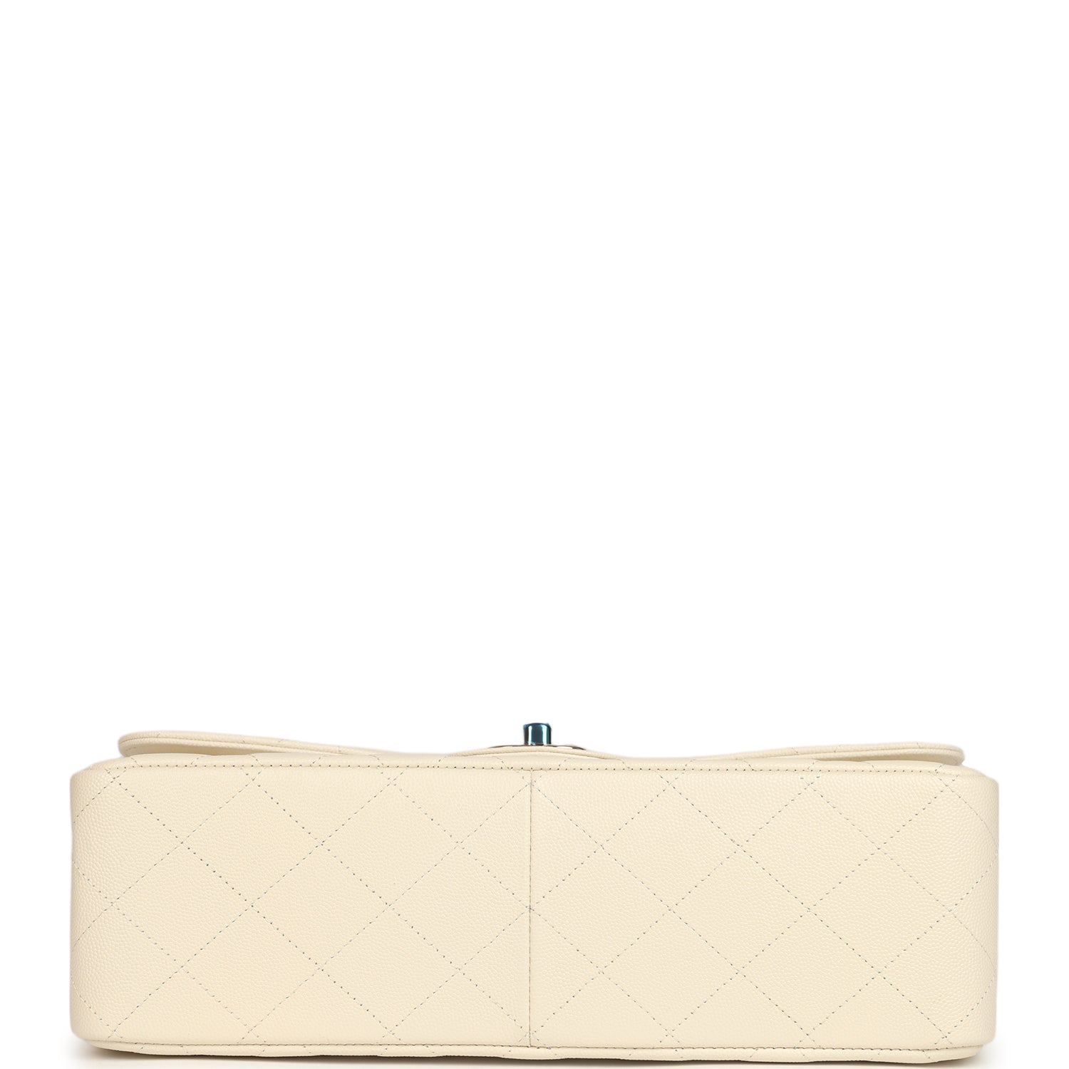 Jumbo Classic Double Flap Bag Cream Caviar Gold Hardware
