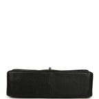 Jumbo Classic Double Flap Bag Black Caviar Silver Hardware