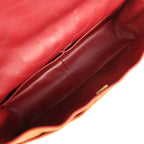 Maxi "Crush" Reissue 225 2.55 Double Flap Bag Camel Patinated Calfskin Gold Hardware