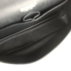 Jumbo Classic Double Flap Bag Black Patent Silver Hardware