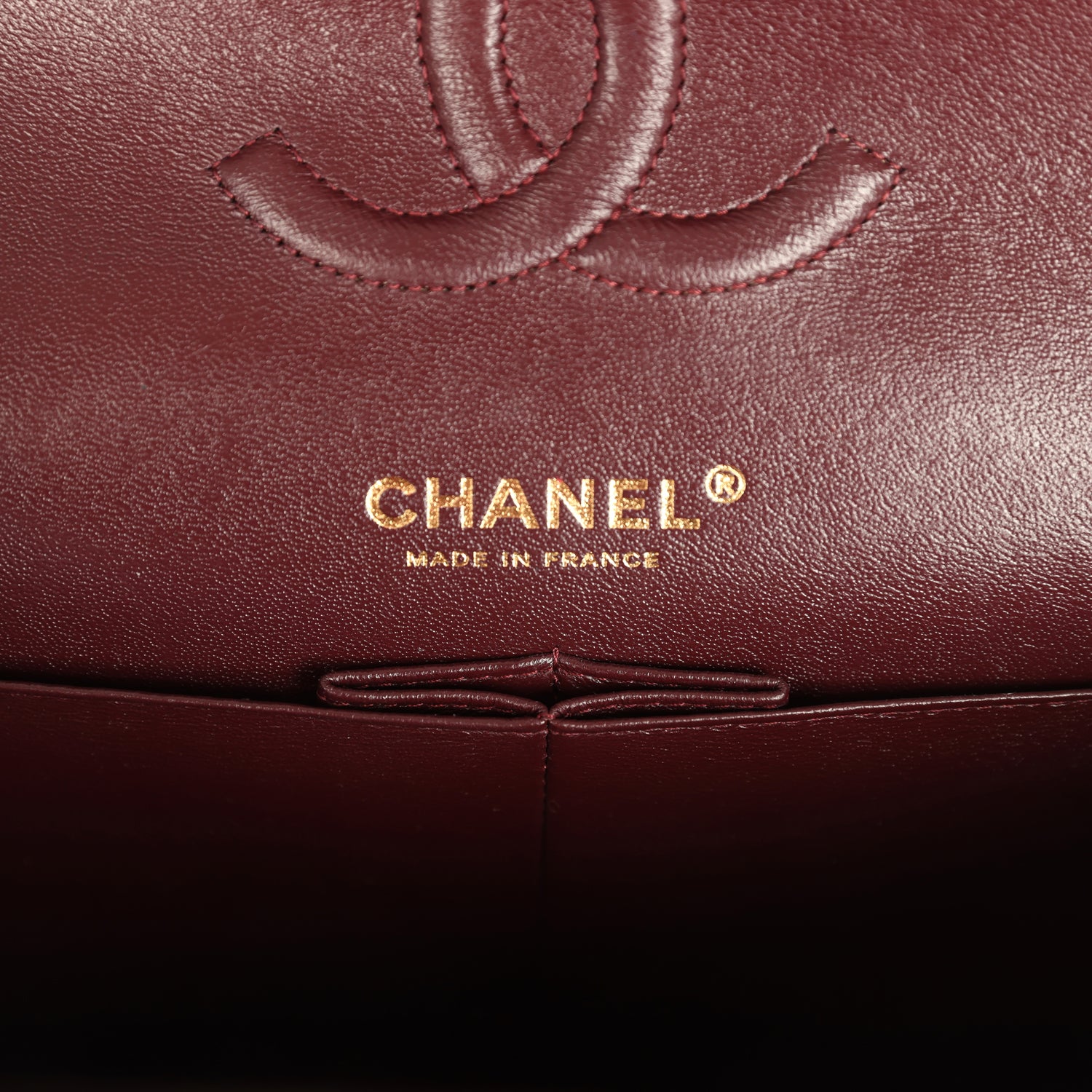 Medium Classic Double Flap Black Caviar Gold Hardware