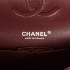 Medium Classic Double Flap Black Caviar Silver Hardware