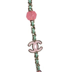 Candy Heart Mini Flap Bag Turquoise Lambskin Enamel and Light Gold Hardware