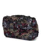 Limited Edition Extra Mini Flap Bag Multicolor Sequin Ruthenium Hardware