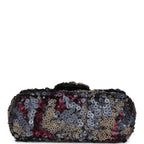 Limited Edition Extra Mini Flap Bag Multicolor Sequin Ruthenium Hardware