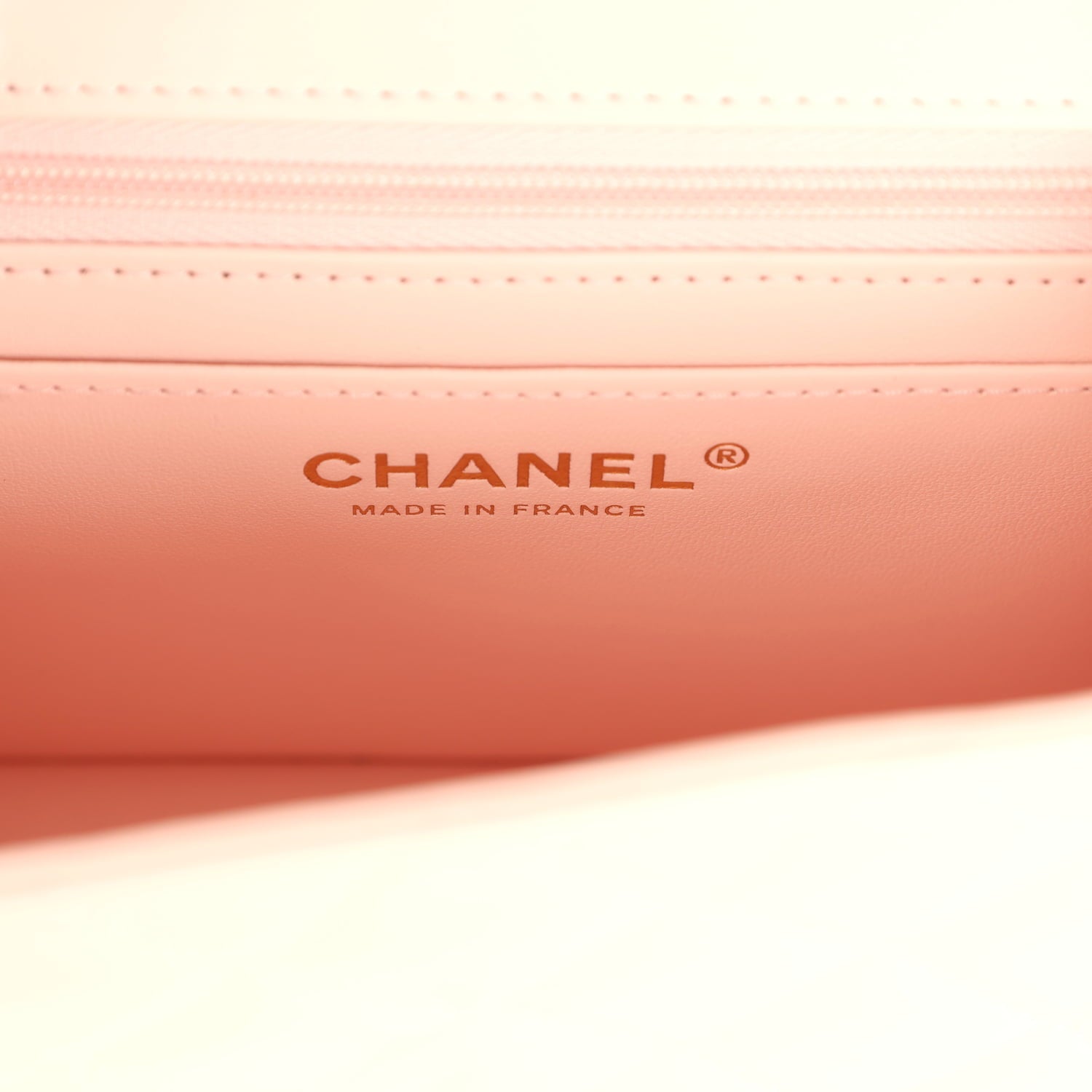 Mini Classic Square Flap Bag Pink Lambskin Gold Hardware