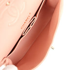Small Classic Double Flap Light Pink Lambskin Gold Hardware