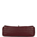 Small "Crush" Reissue 225 2.55 Double Flap Bag Burgundy Lambskin Gold Hardware