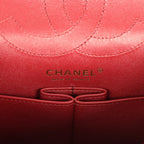 Small "Crush" Reissue 225 2.55 Double Flap Bag Black Lambskin Gold Hardware