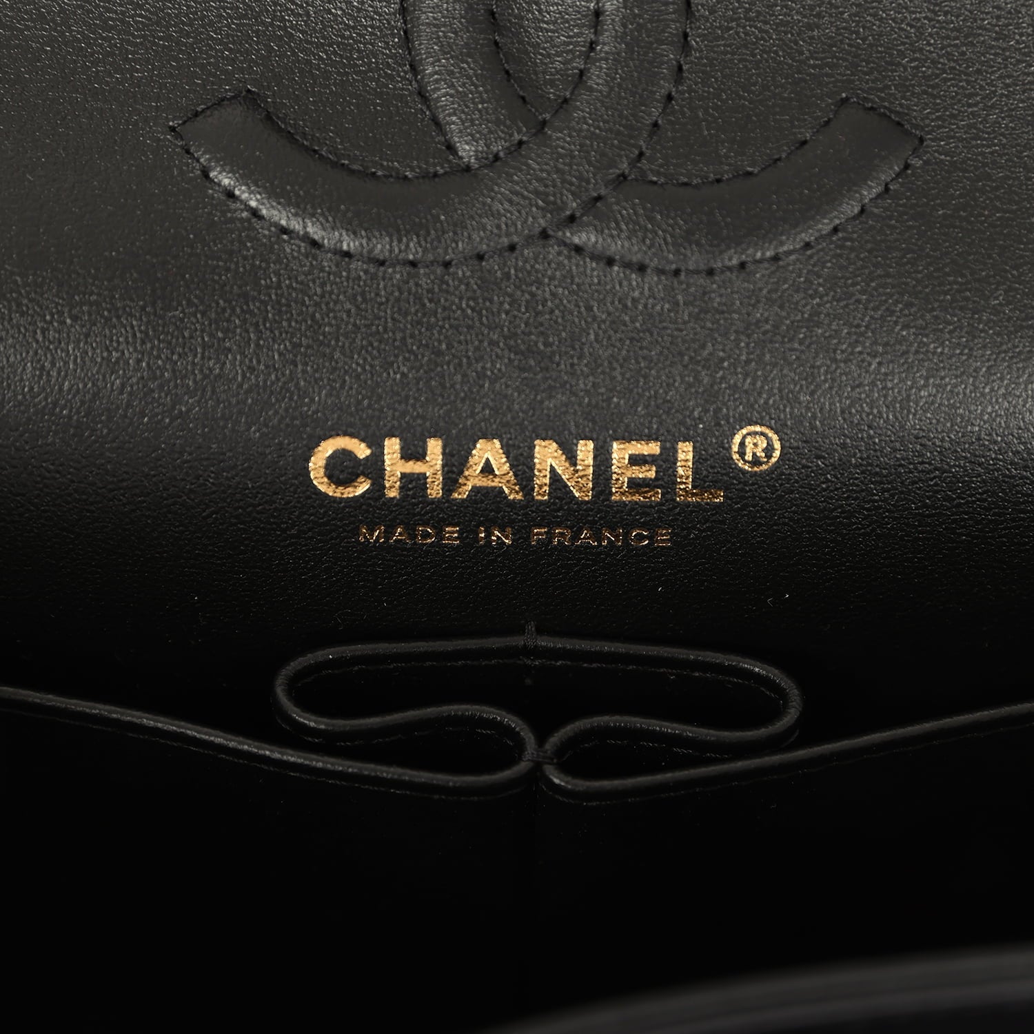 Small Classic Double Flap Bag Black Lambskin Rose Gold Hardware