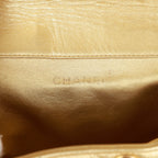 Vintage Duma Backpack Gold Metallic Lambskin Gold Hardware