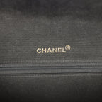 Vintage Small Flap Bag Black Sequin Gold Hardware