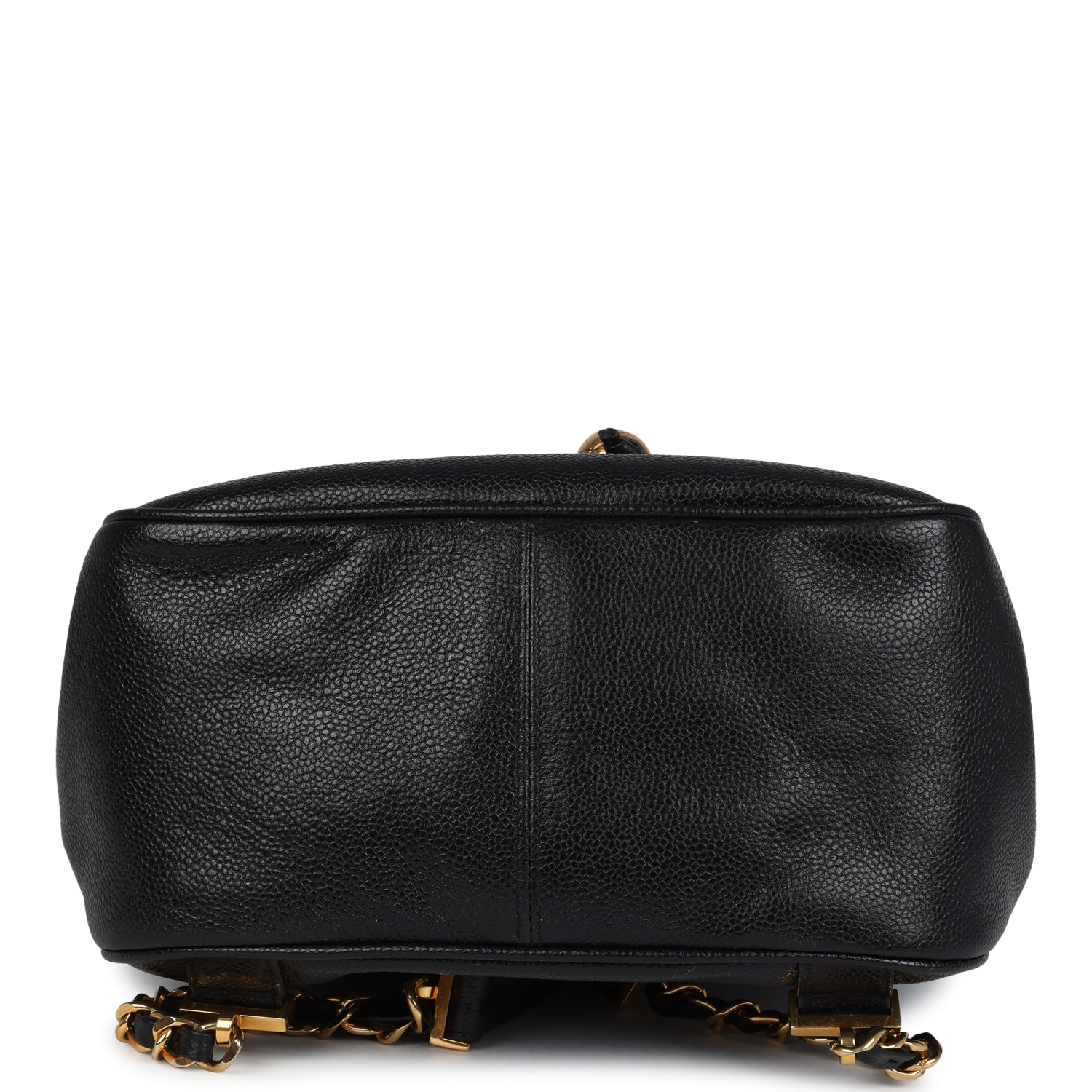 Vintage Medium CC Backpack Black Caviar Gold Hardware
