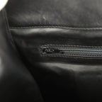 Vintage XL Supermodel Tote Bag Black Calfskin Gold Hardware