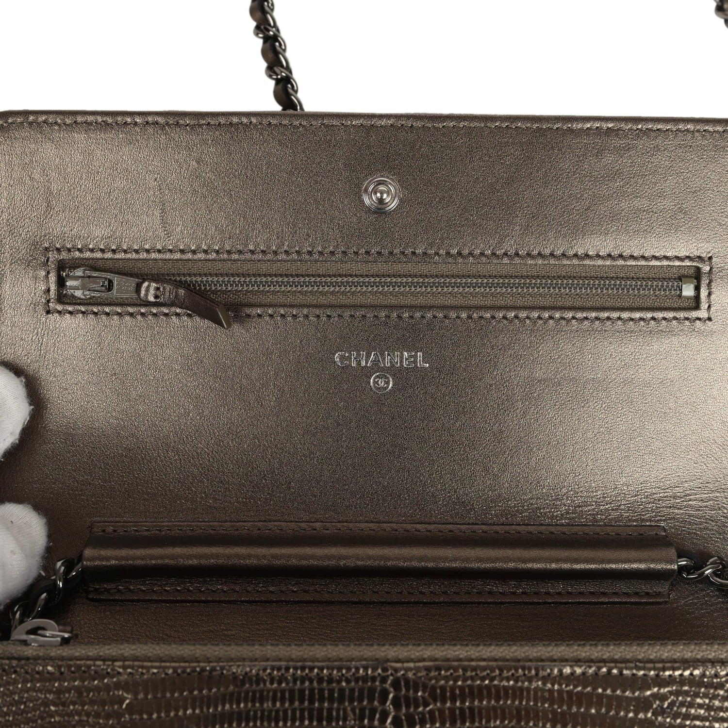 Wallet On Chain WOC Anthracite Lizard Ruthenium Hardware